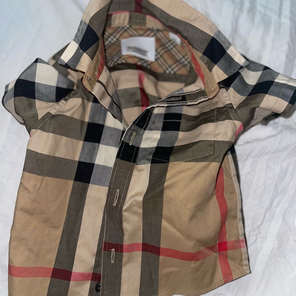 Burberry Multicolor Checkered Shirt